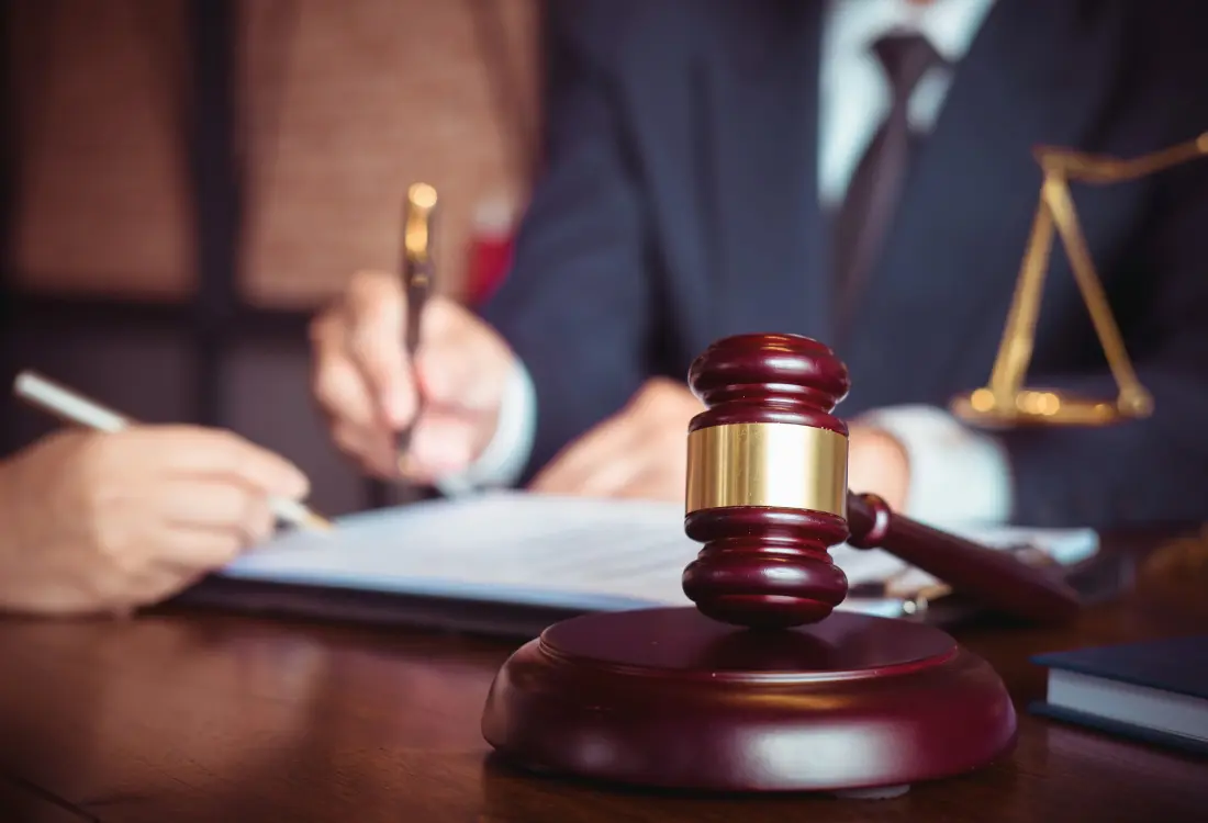Solving a legal problem.